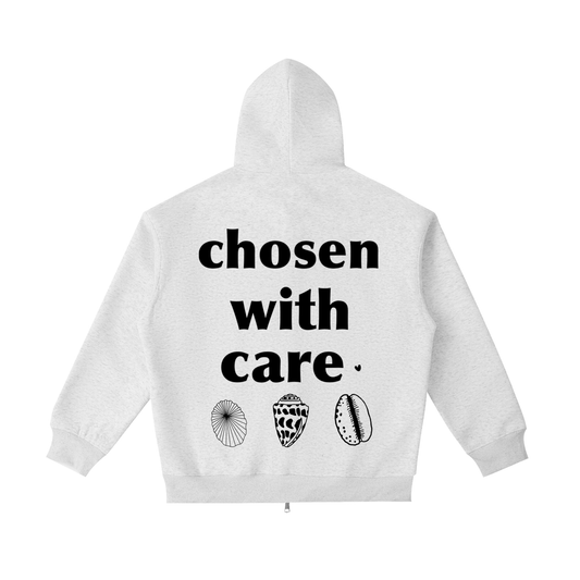 chosen with care zip up