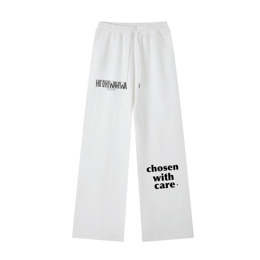 chosen with care straight leg sweatpants