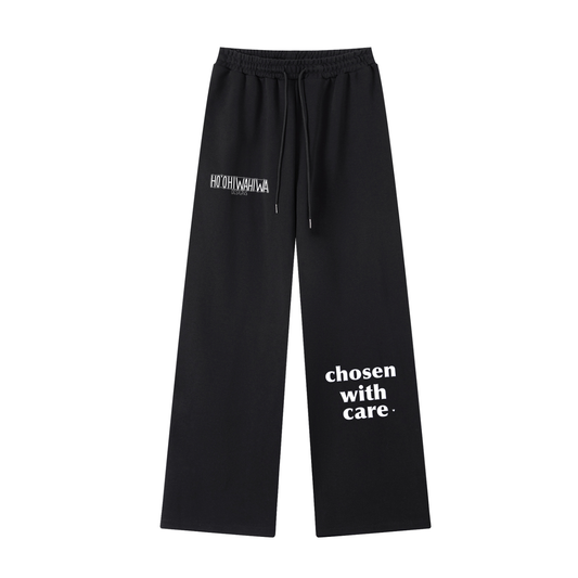 chosen with care straight leg sweatpants